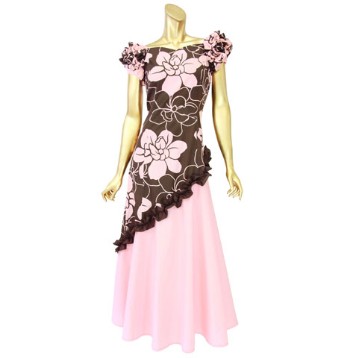 ピンクのフラドレス